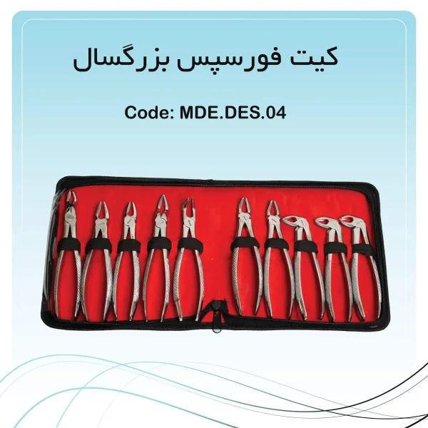 کیت فورسپس بزرگسال